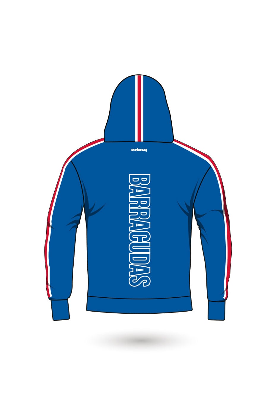 Blythe Barracudas SC Adult Unisex Sweat Zipped Hoodie image 1