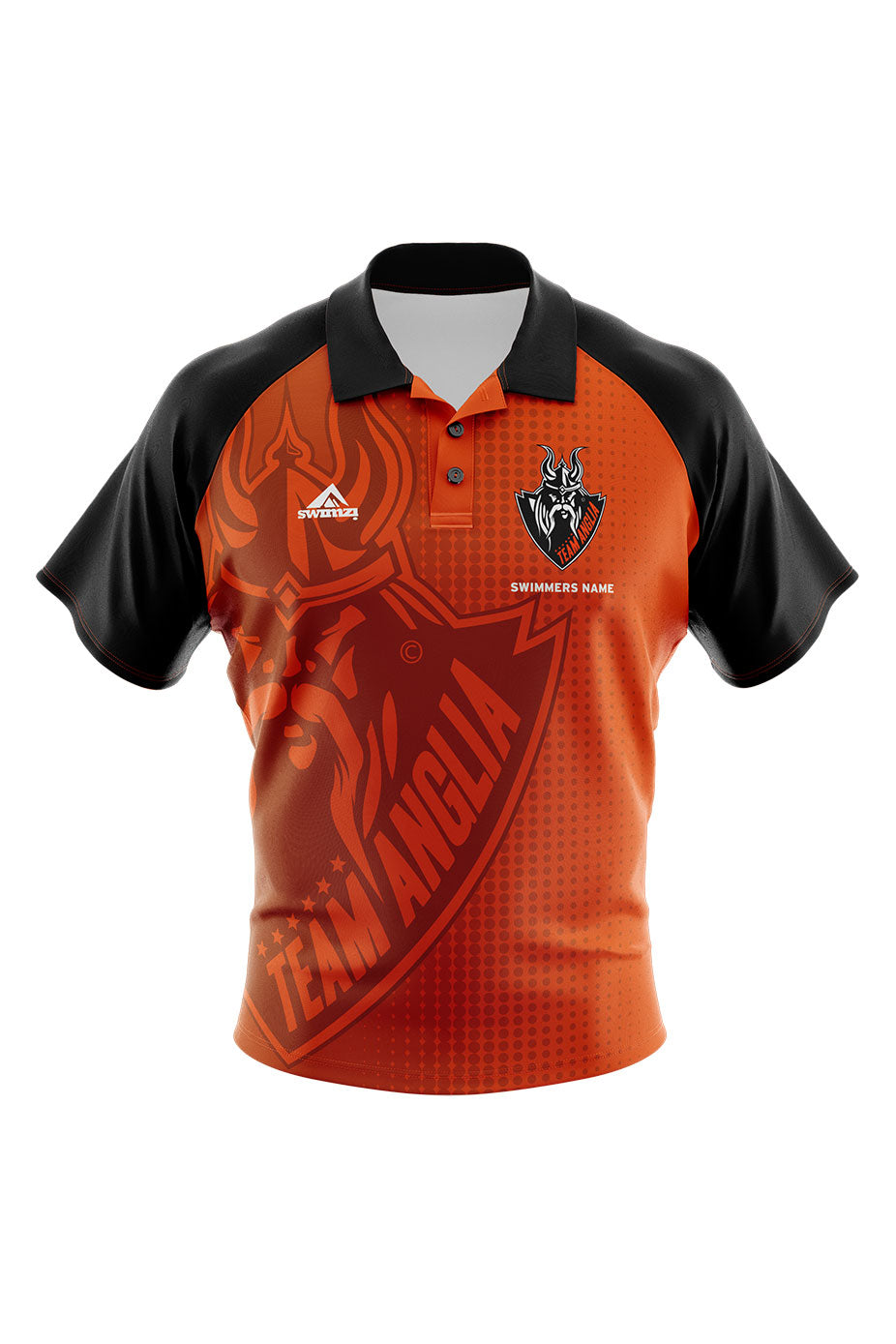 Team Anglia Masters Kids Unisex Club Shirt - Polo Neck image 0
