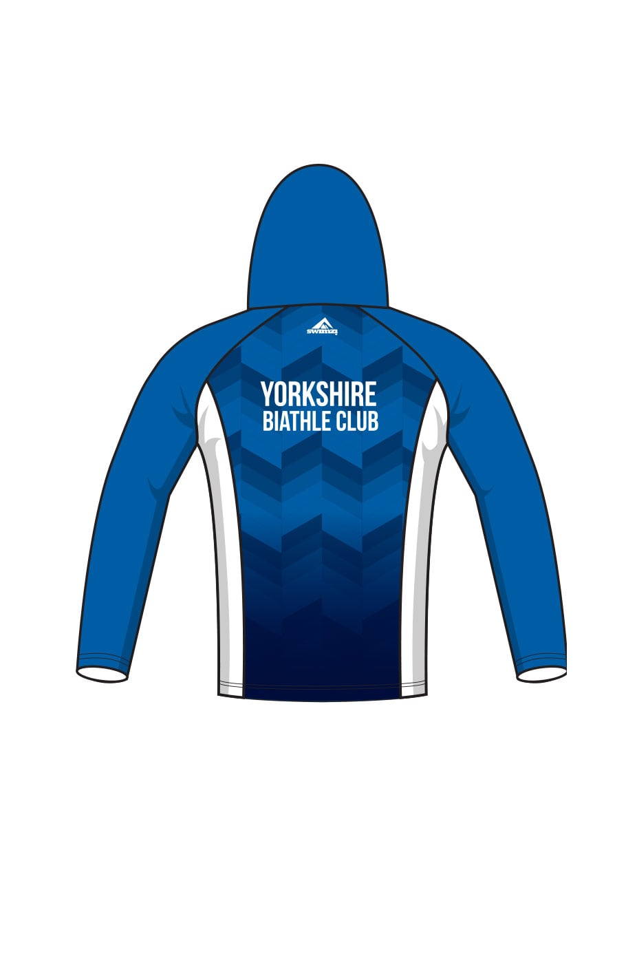 Yorkshire Biathle Club Adult Unisex Zipped Performance Hoodie image 1