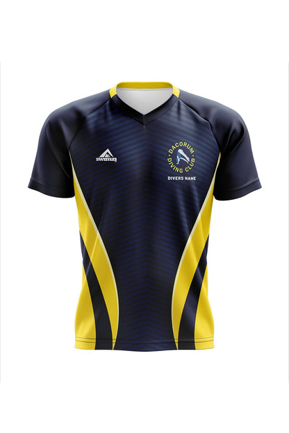 Dacorum Diving Club Kids Unisex Club Shirt - V-Neck image 0