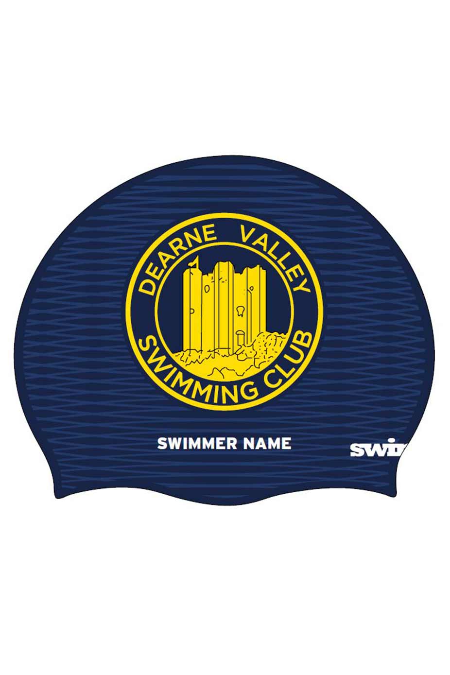 Unisex Club Swim Cap - Silicone Suede image 0