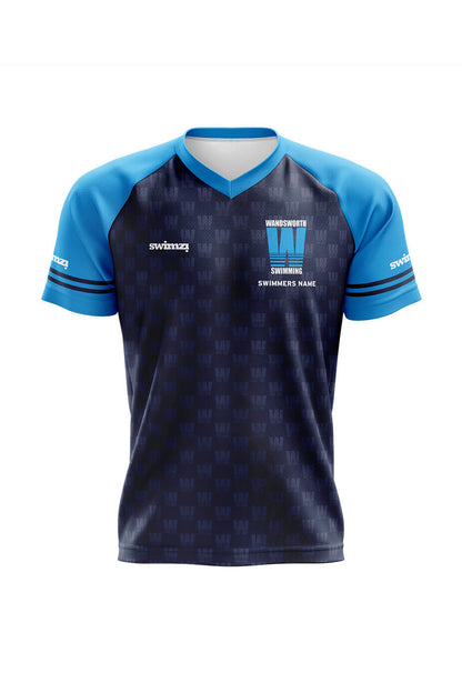 Wandsworth SC Kids Unisex Club Shirt - V-Neck image 0