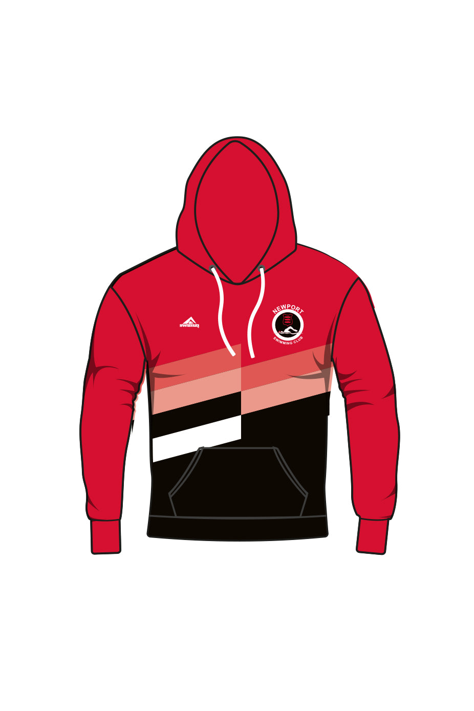 Newport & District SC Adult Unisex Pullover Performance Hoodie image 0
