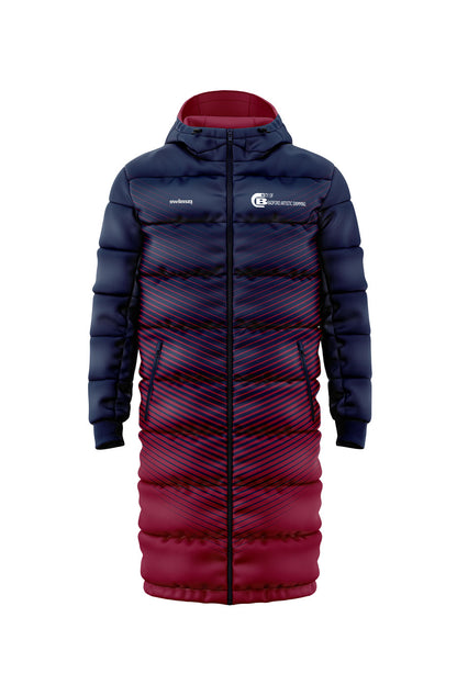 City of Bradford SC Adult Artistic Swimming Unisex Reversible Parka image 2