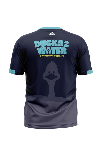 Ducks2Water Adult Unisex Club Shirt - Crew Neck - Opt2 image 1