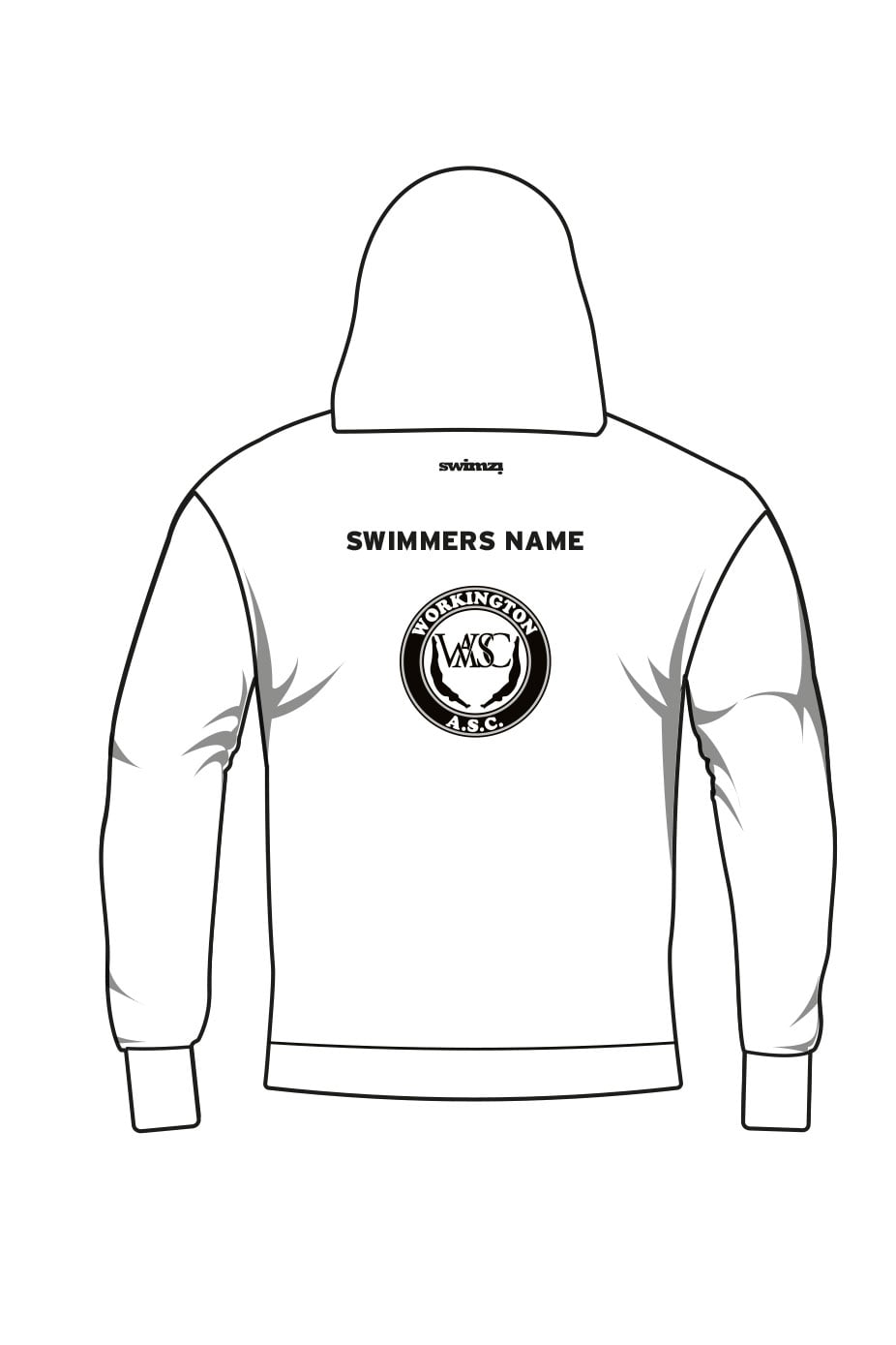 Workington ASC Adult Unisex Pullover Performance Hoodie image 1
