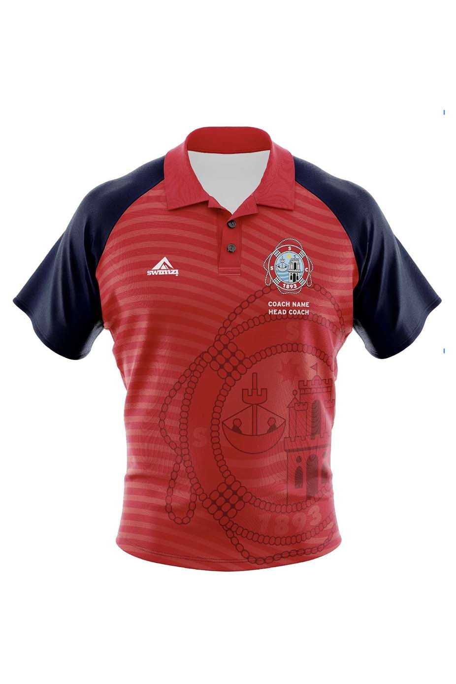 Scarborough SC Kids Unisex Coach Shirt - Polo Neck image 0