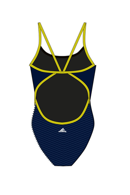 Dacorum Diving Club Adult Female Thinstrap Swimsuit image 1
