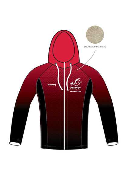 Wrexham SC Kids Unisex Winter Zipped Performance Hoodie image 0