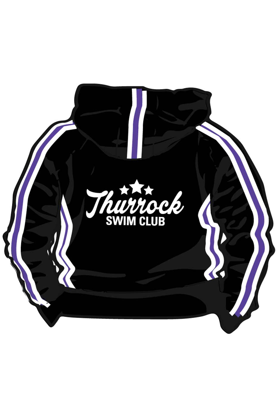 Thurrock SC Adult Unisex Sweat Zipped Hoodie image 1