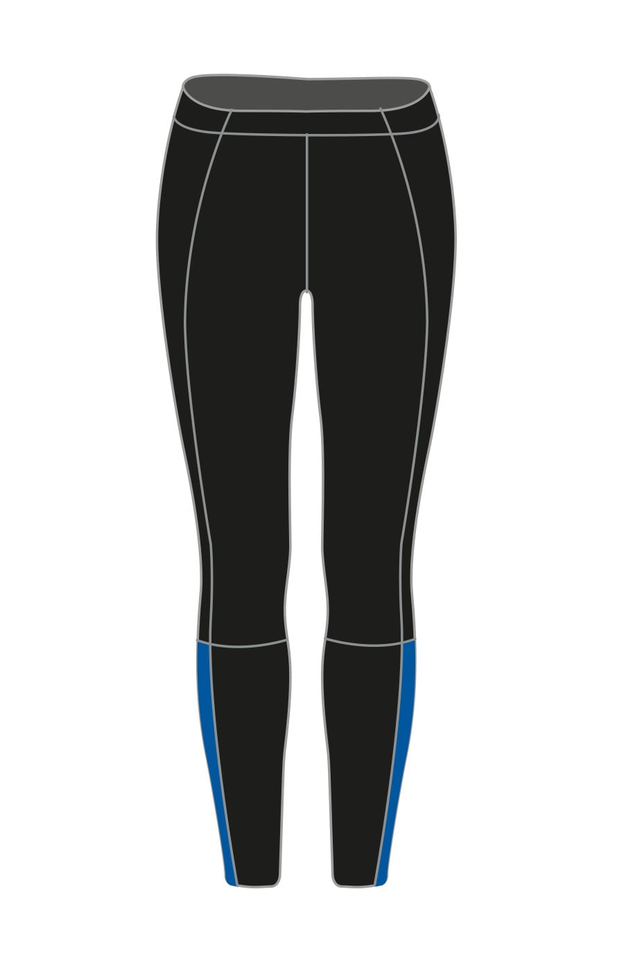 Larkfield Swimming Club Adult Male Compression Leggings image 0