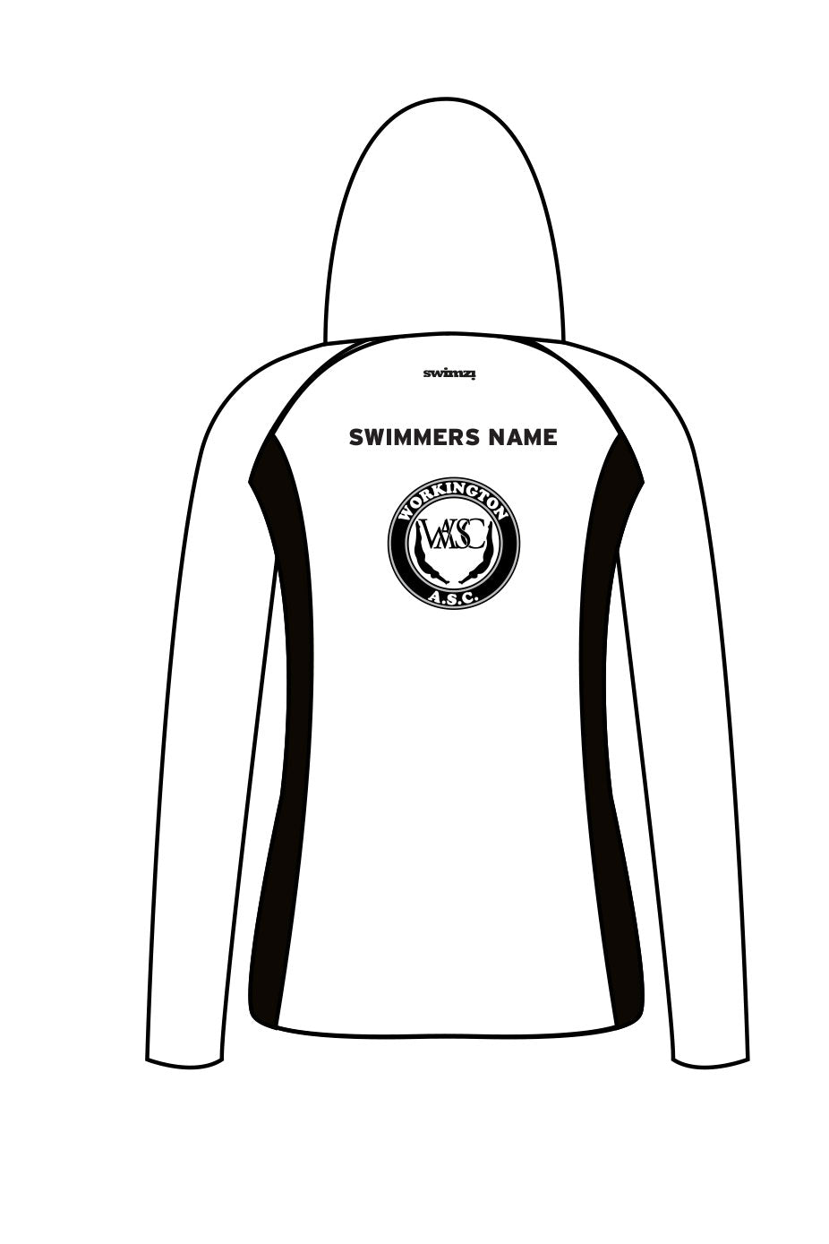 Workington ASC Adult Female Zipped Performance Hoodie image 1