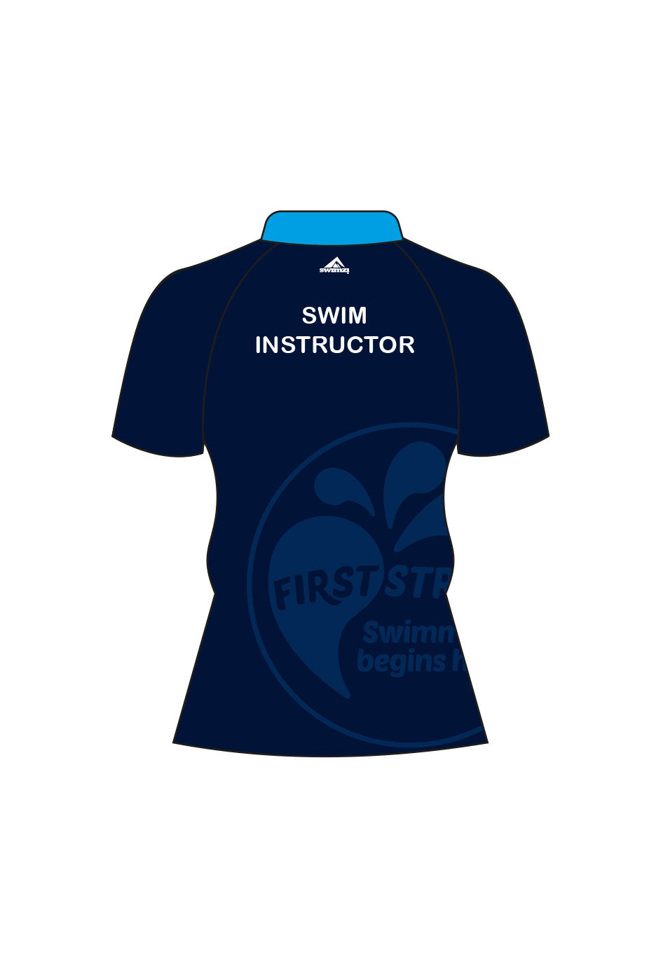 First Strokes Adult Female Staff Shirt - Polo Neck image 1