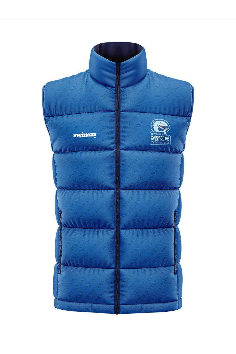 Beverley Barracudas SC Adult Unisex Reversible Gilet image 1