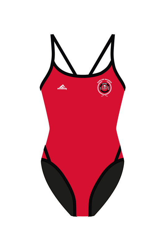 Dawlish Warren LSC Kids Female Lifeguard Thinstrap Swimsuit image 0