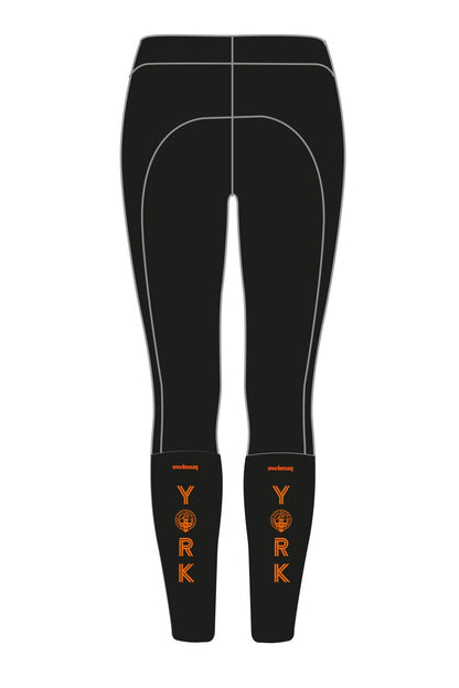 York City Baths Club Kids Female Compression Leggings image 0