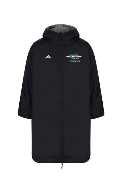 4 Life TC Kids Unisex Swimzi Team Robe - Black
