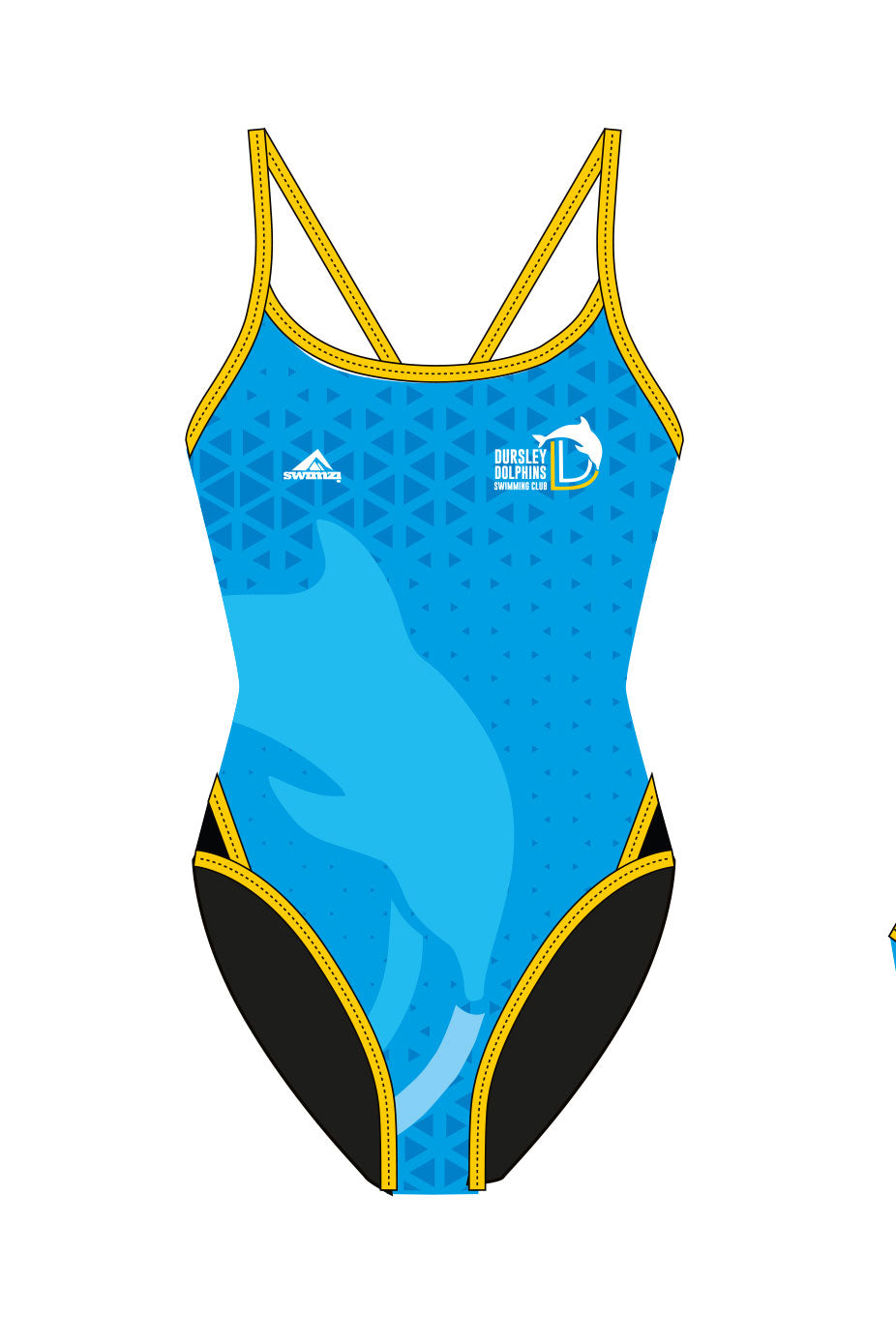 Dursley Dolphins SC Adult Female Thinstrap Swimsuit image 0