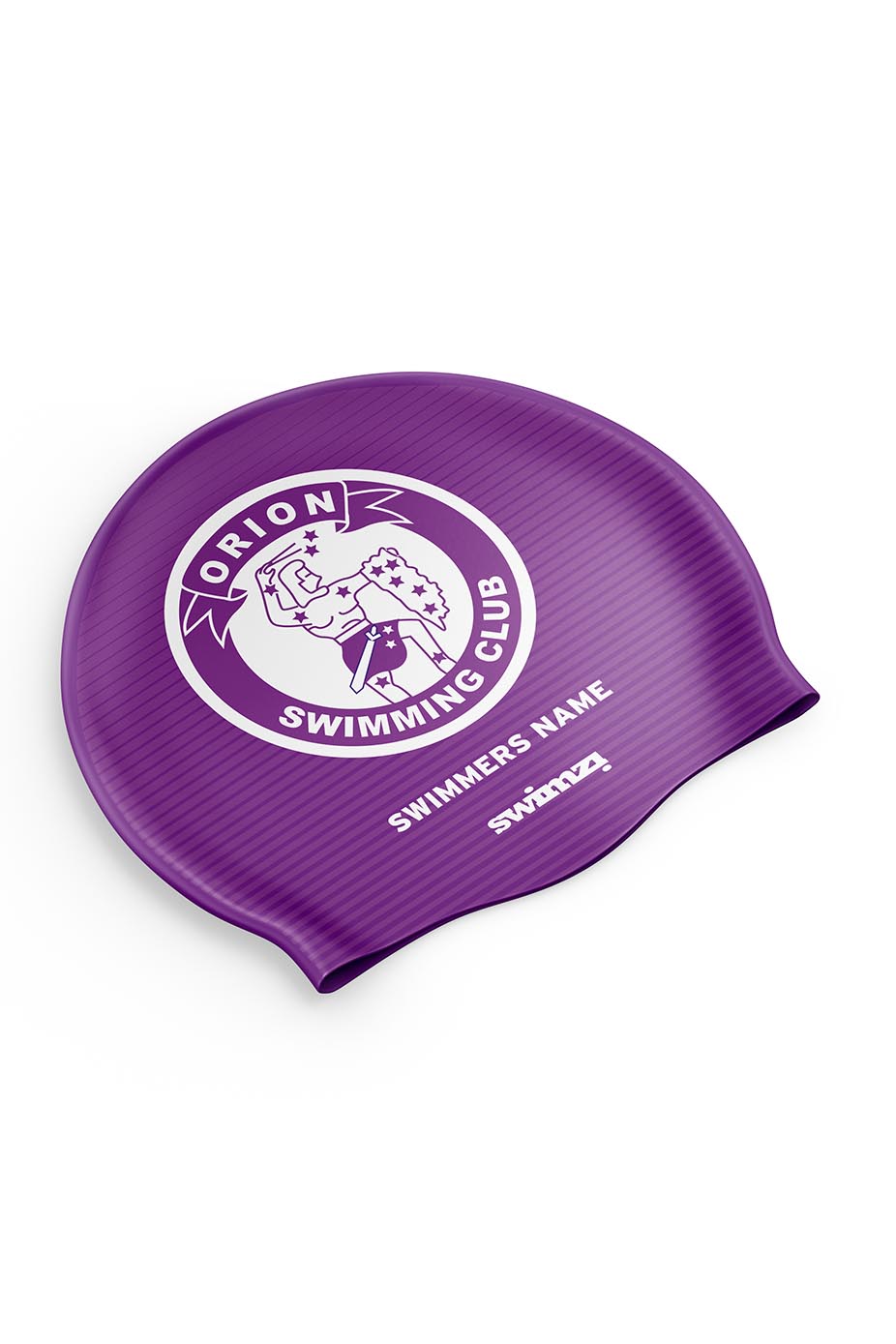 Unisex Club Swim Cap - Silicone Suede image 0