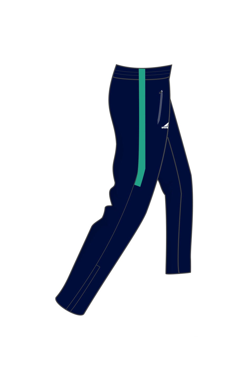 Schools Swimming Super League Adult Unisex Epsom College Performance Bottoms image 1