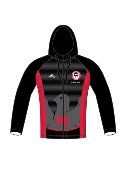 St Martins Karate Club Kids Unisex Zipped Performance Hoodie image 0