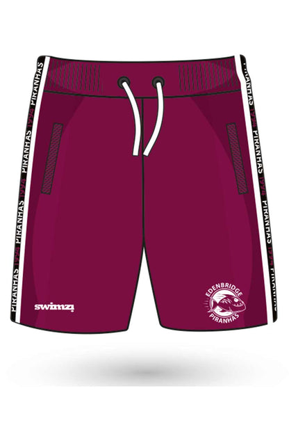 Edenbridge Piranhas SC Adult Unisex Sweat Basketball Shorts image 0