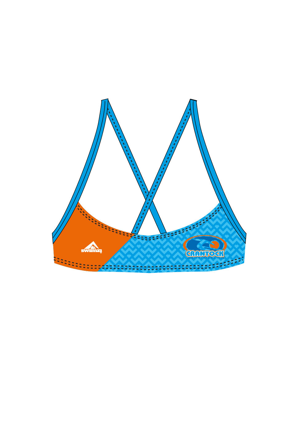 Crantock SLSC Adult Female Bikini Top image 0