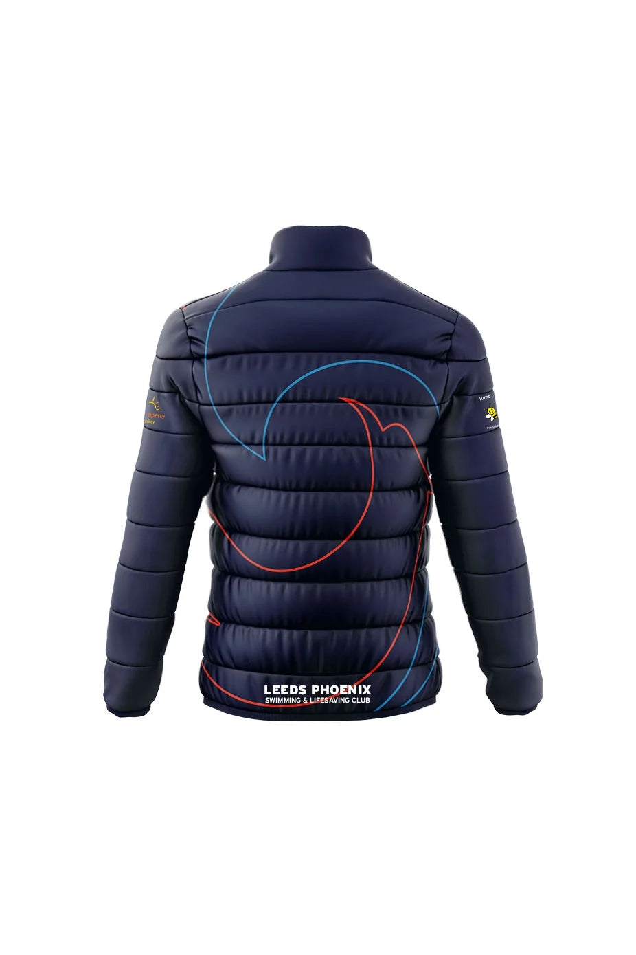 Leeds Phoenix Swimming & Lifesaving Club Adult Female Padded Jacket image 1