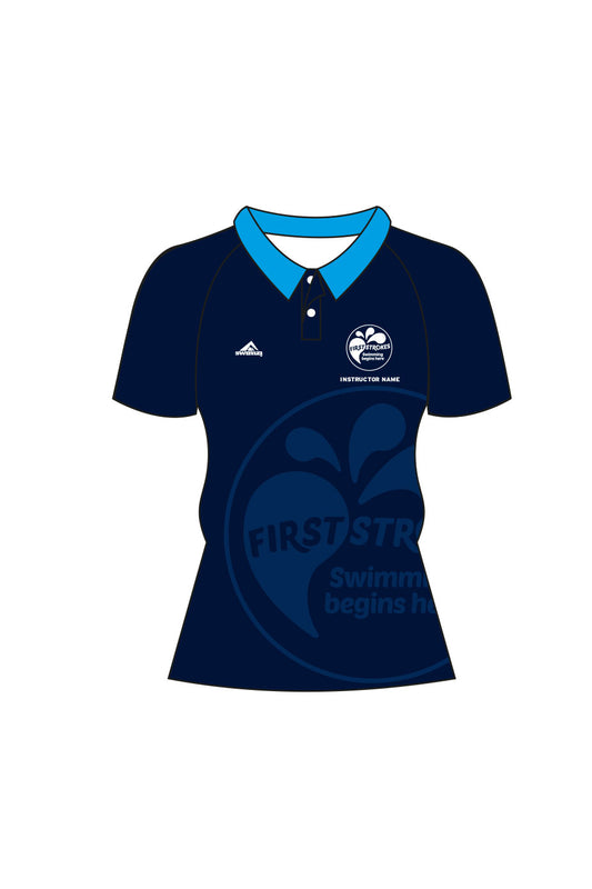 First Strokes Adult Female Staff Shirt - Polo Neck image 0
