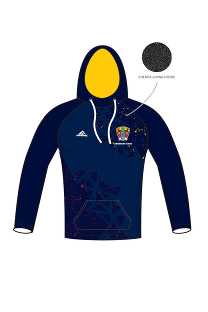 Watford SC Kids Unisex Winter Pullover Performance Hoodie image 0