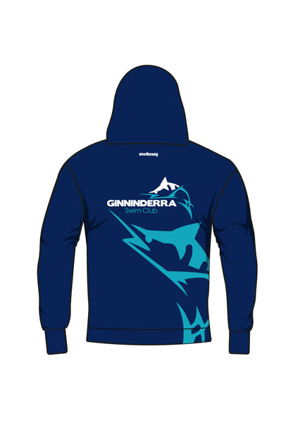 Ginninderra Swim Club Adult Unisex Pullover Performance Hoodie image 1