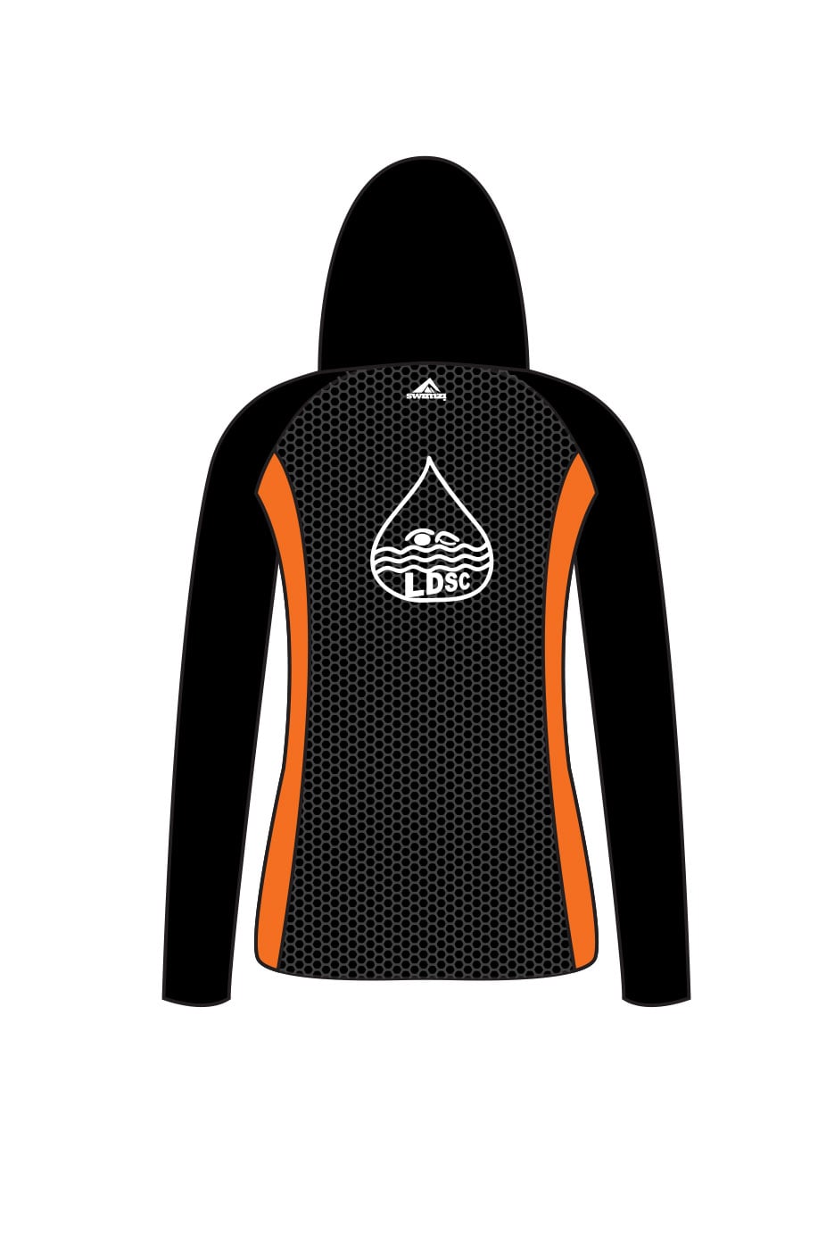 Leiston & District SC Adult Female Zipped Performance Hoodie image 1
