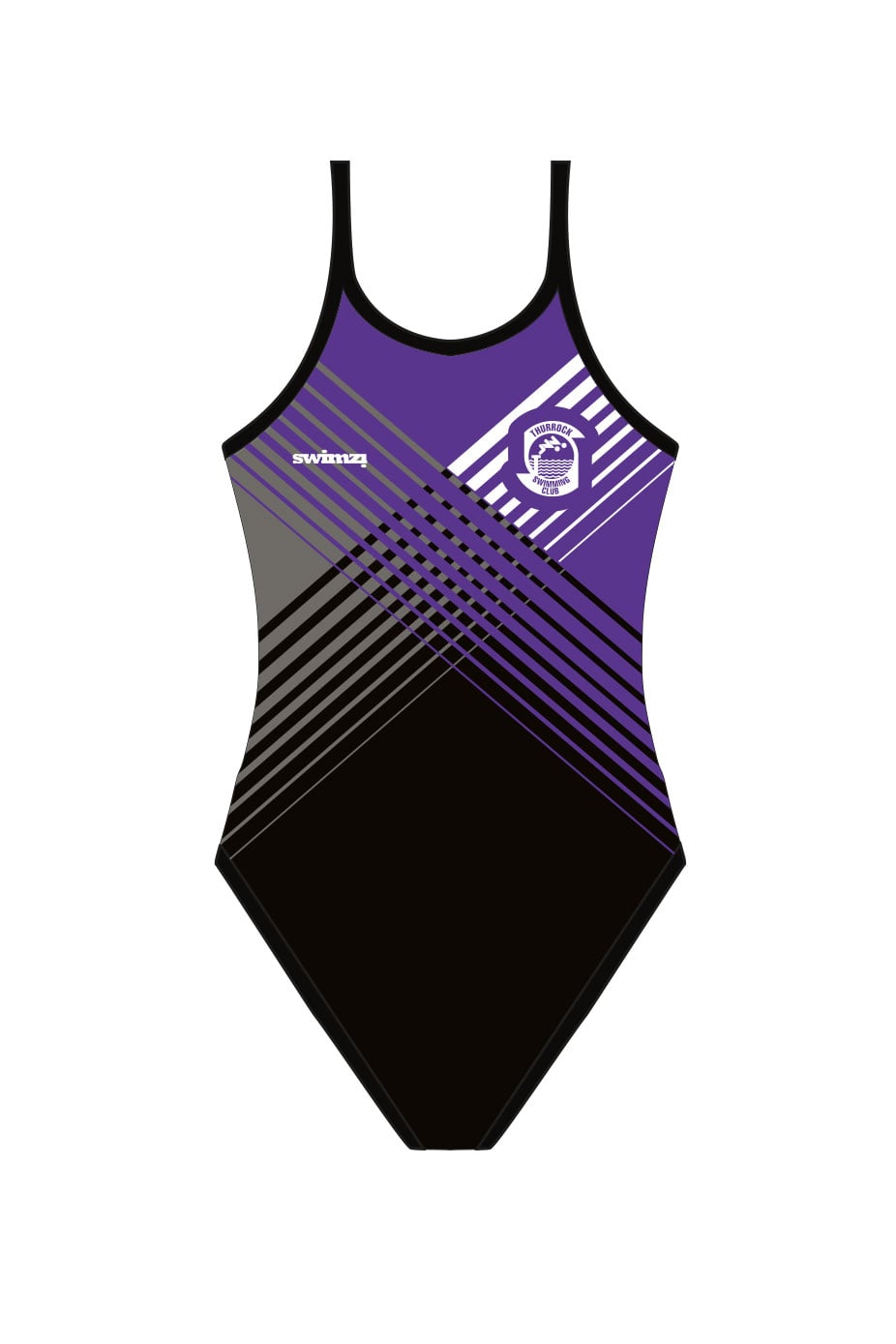 Thurrock SC Adult Female Thinstrap Swimsuit image 0
