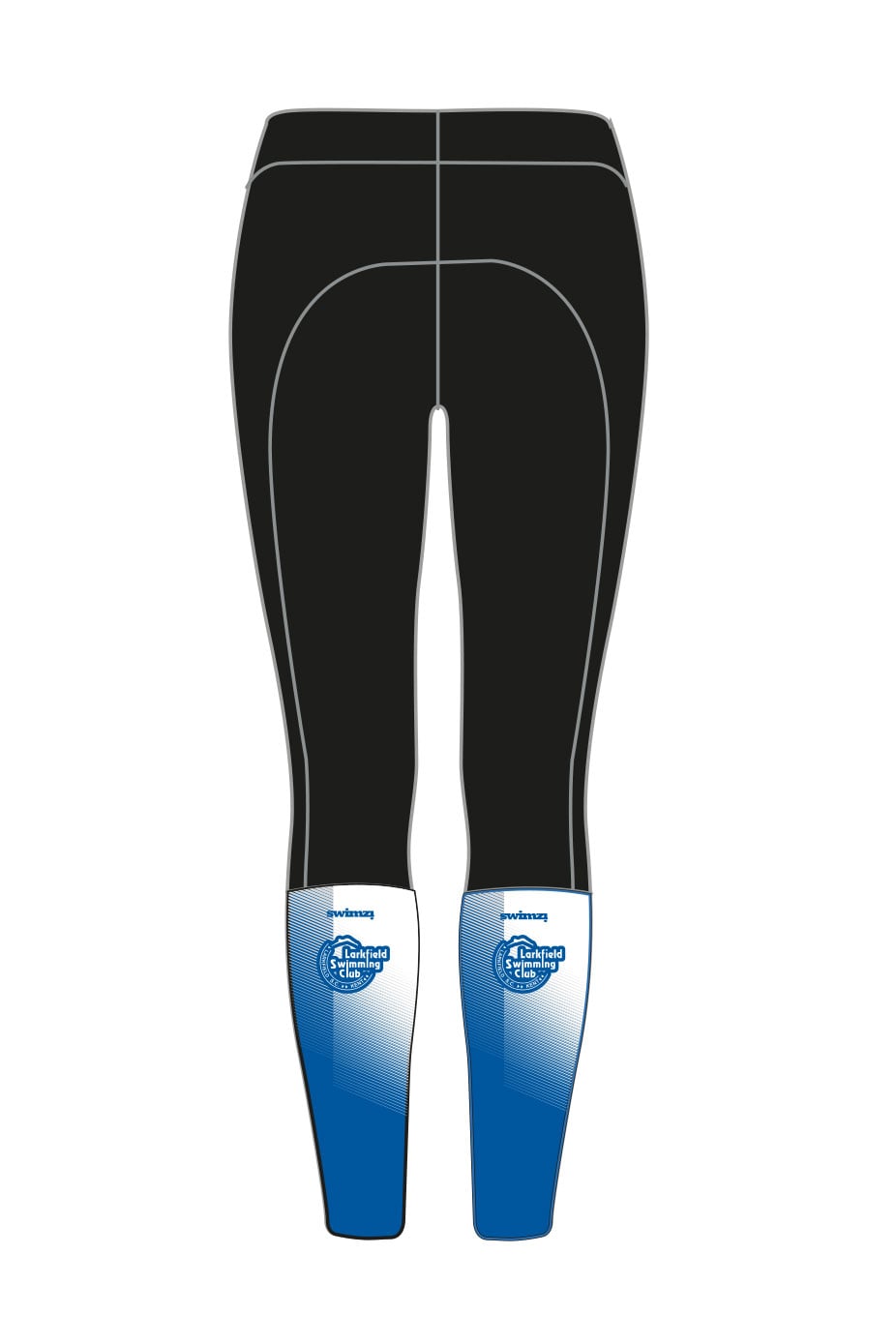 Larkfield Swimming Club Adult Female Compression Leggings image 1