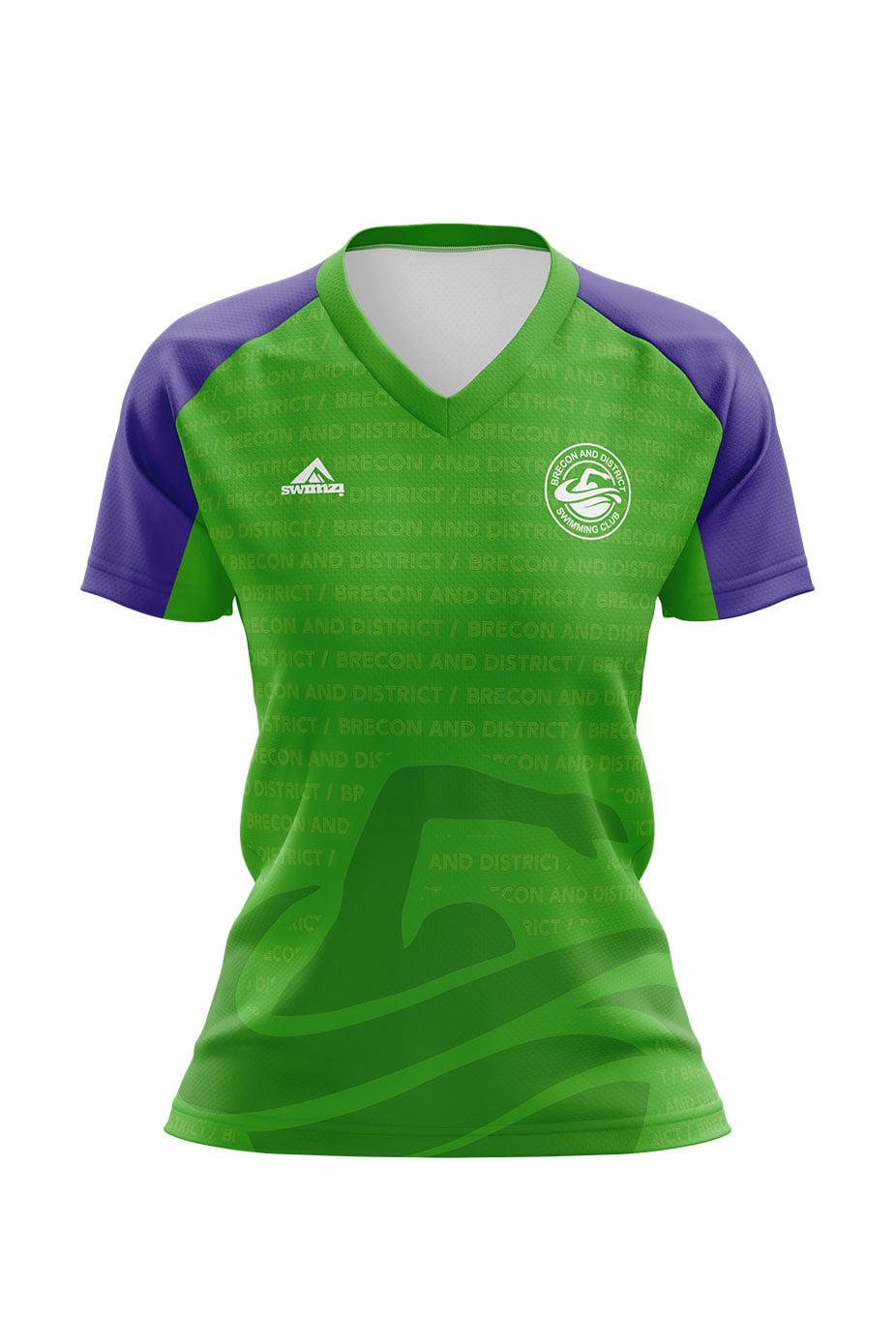 Brecon & District SC Adult Female Coach Shirt - V-Neck image 0