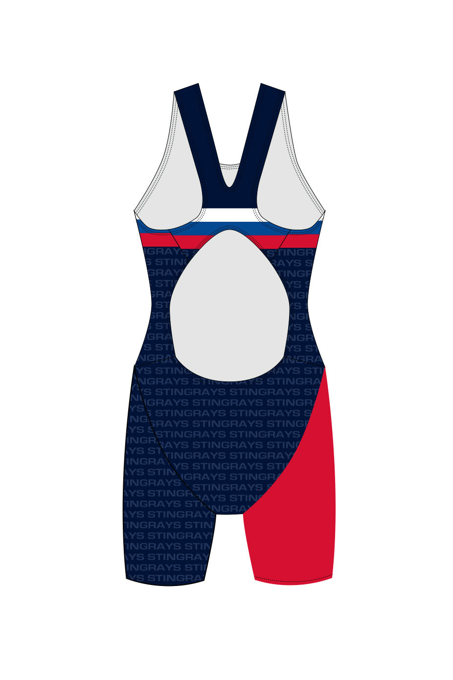 The British International School of Jeddah Stingrays Adult Female Knee Suit image 1