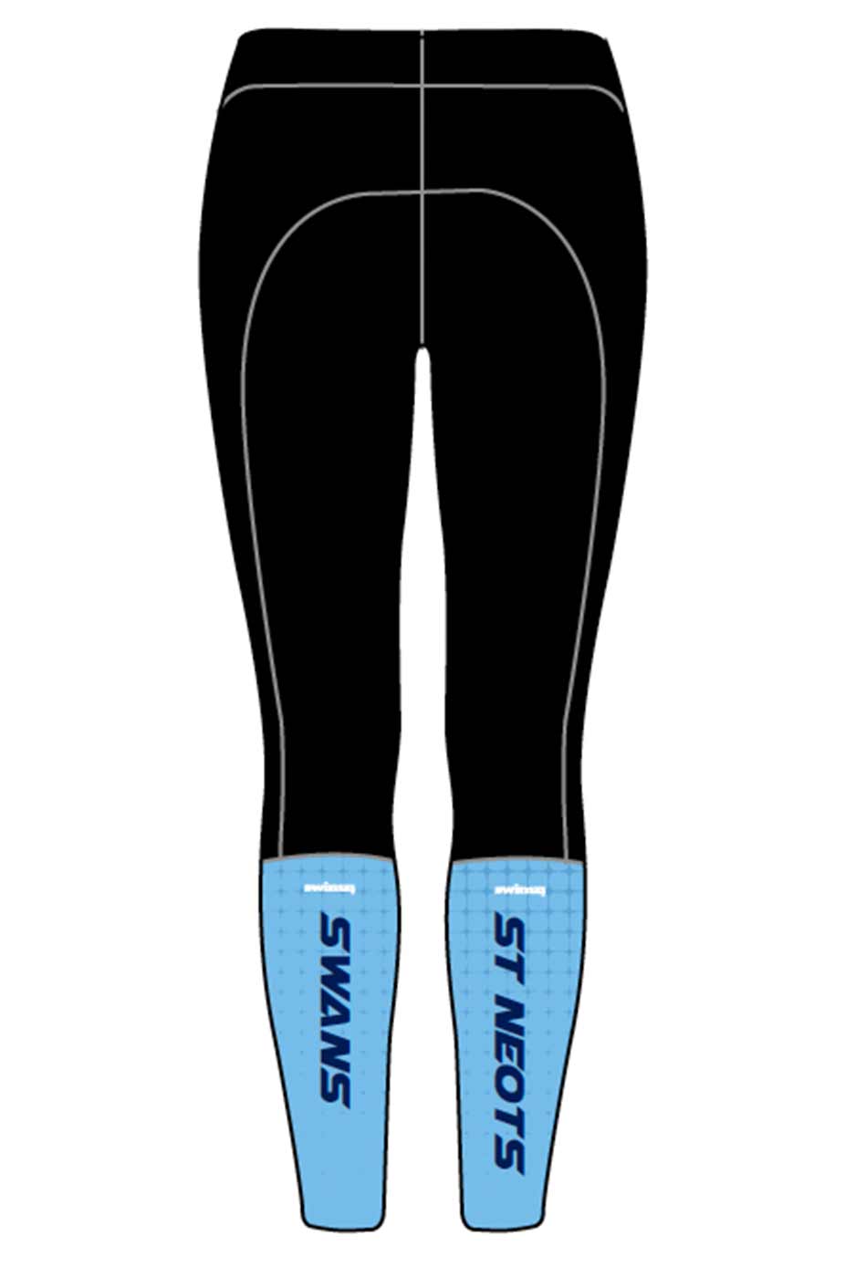 St Neots Swan SC Adult Female Compression Leggings image 0