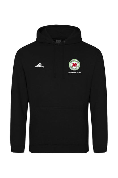 Chirk SC Adult Unisex Cotton Pullover Hoodie - Black image 0