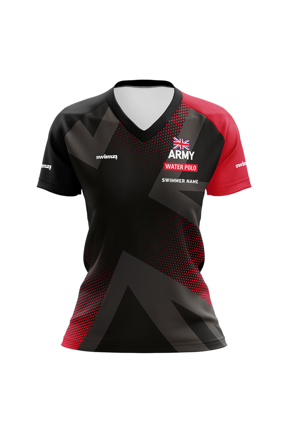 Army Swimming & Triathlon Adult Female Water Polo Club Shirt - V-Neck image 0