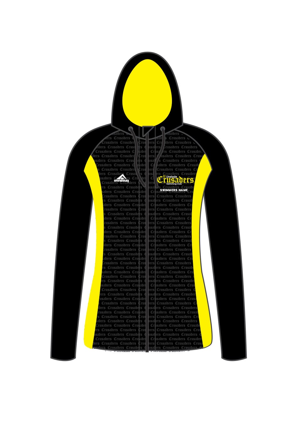 Linslade Crusaders Swimming Club Adult Female Zipped Performance Hoodie image 0
