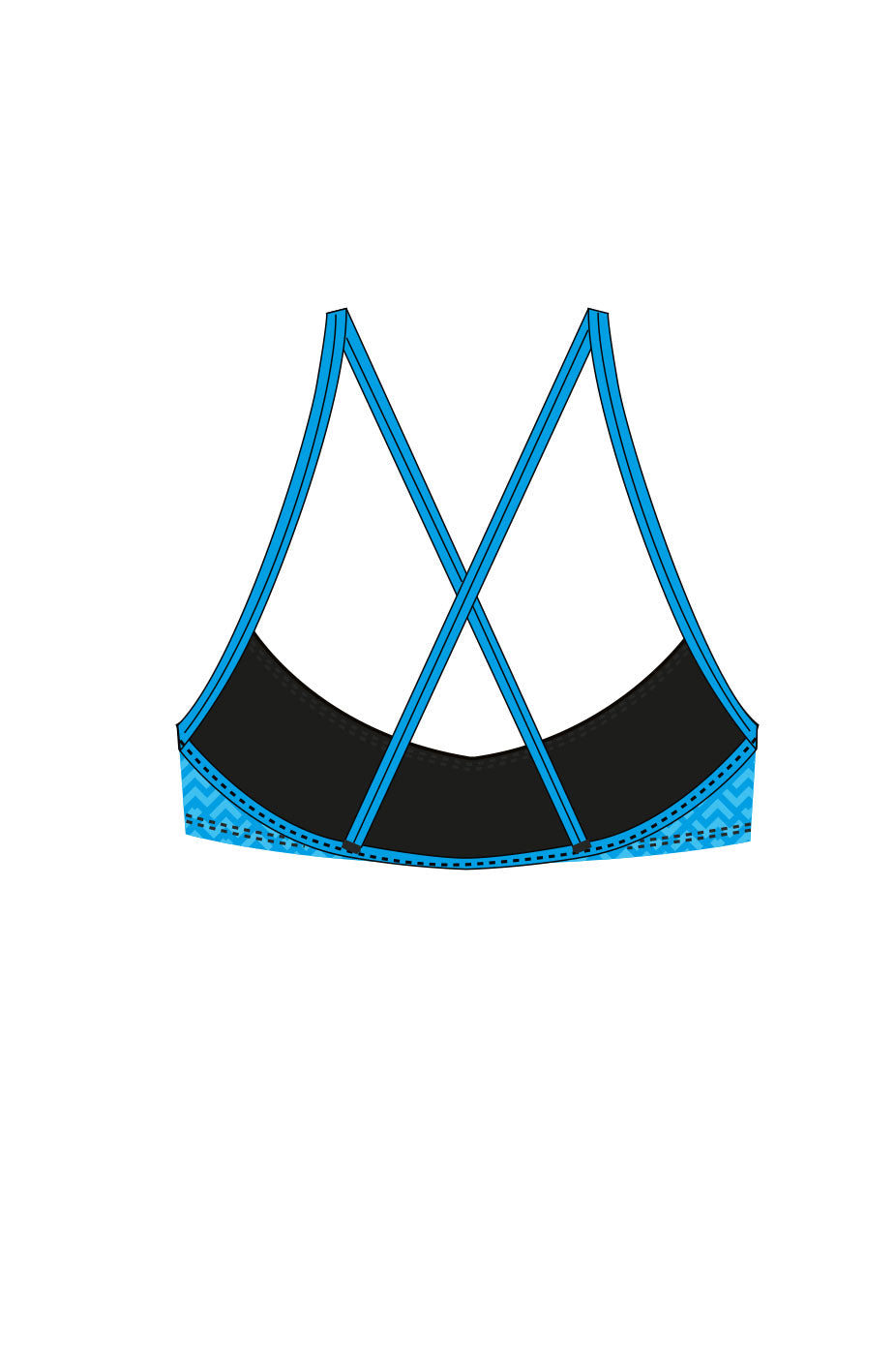 Crantock SLSC Adult Female Bikini Top image 1