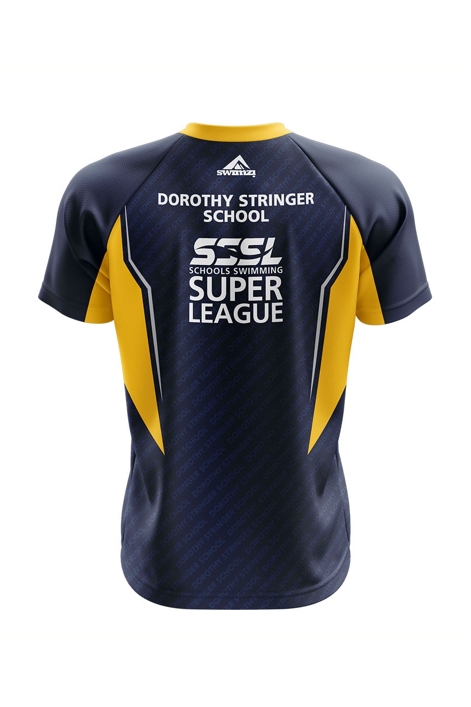 Schools Swimming Super League Adult Unisex Dorothy Stringer School Club Shirt - V-Neck image 1