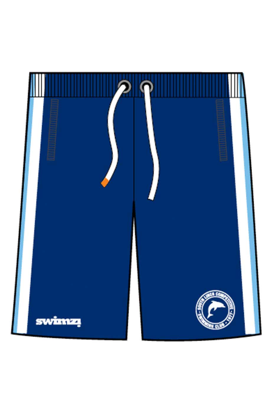 South Lincs SC Kids Unisex Sweat Basketball Shorts image 0