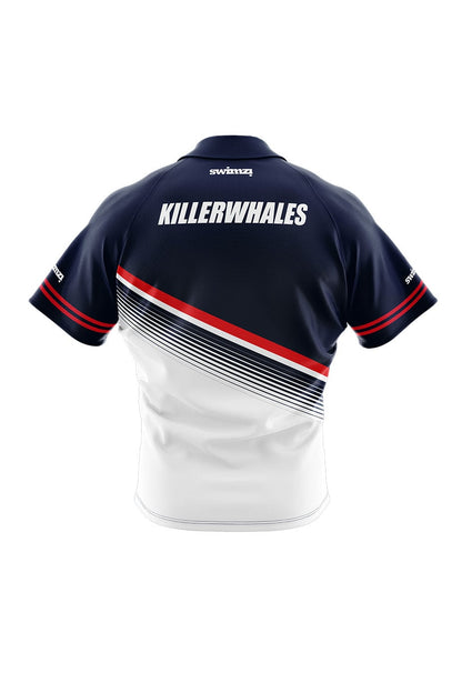Killerwhales SC Adult Unisex Coach Shirt - Polo Neck image 1