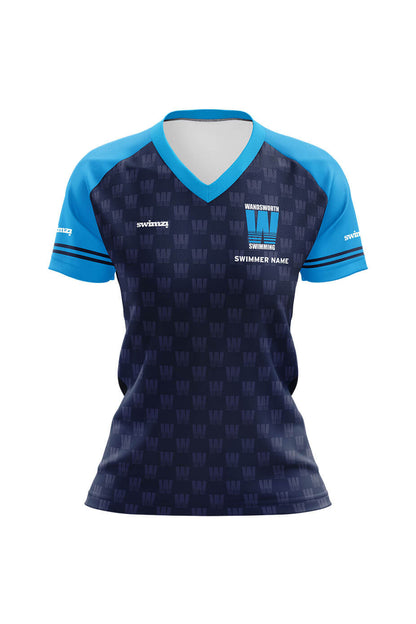 Wandsworth SC Kids Female Club Shirt - V-Neck image 0