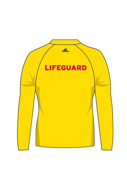 Dawlish Warren LSC Adult Female Long Sleeve Lifeguard Shirt - V-Neck image 1