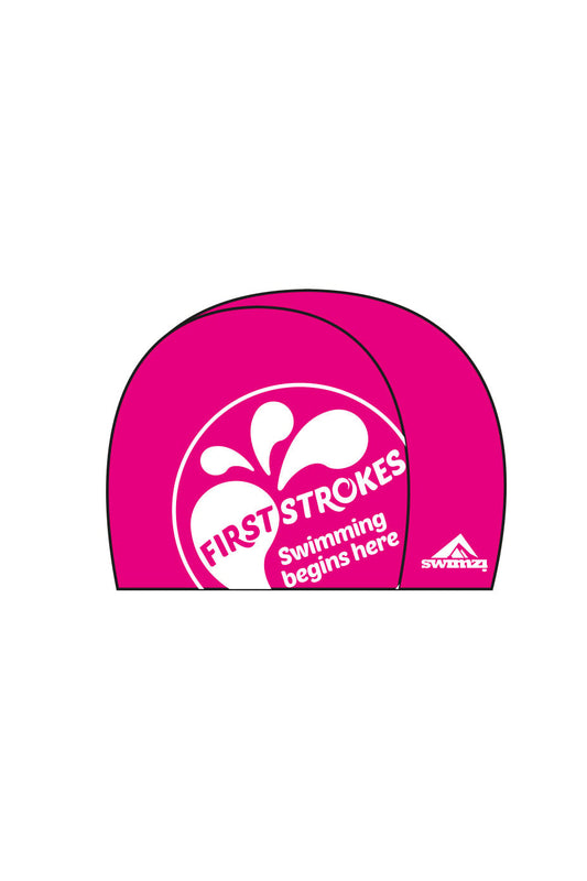 Unisex Junior Swim Cap - Cotton - Pink image 0