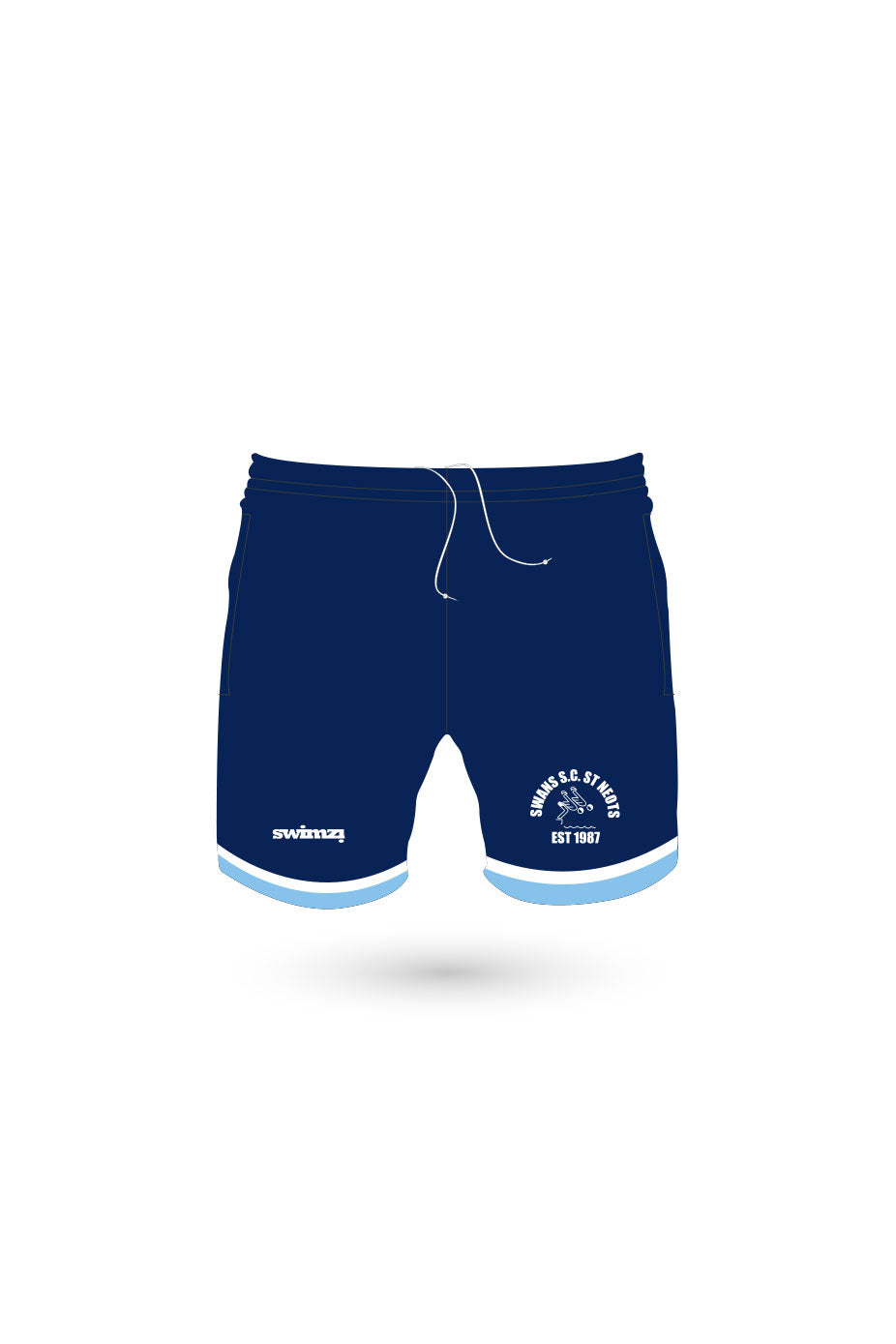 St Neots Swan SC Kids Unisex Sport Shorts image 0