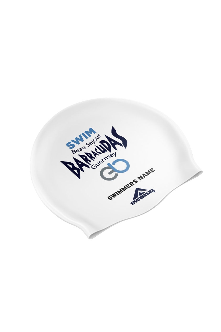 Unisex Club Swim Cap - Silicone Suede image 0