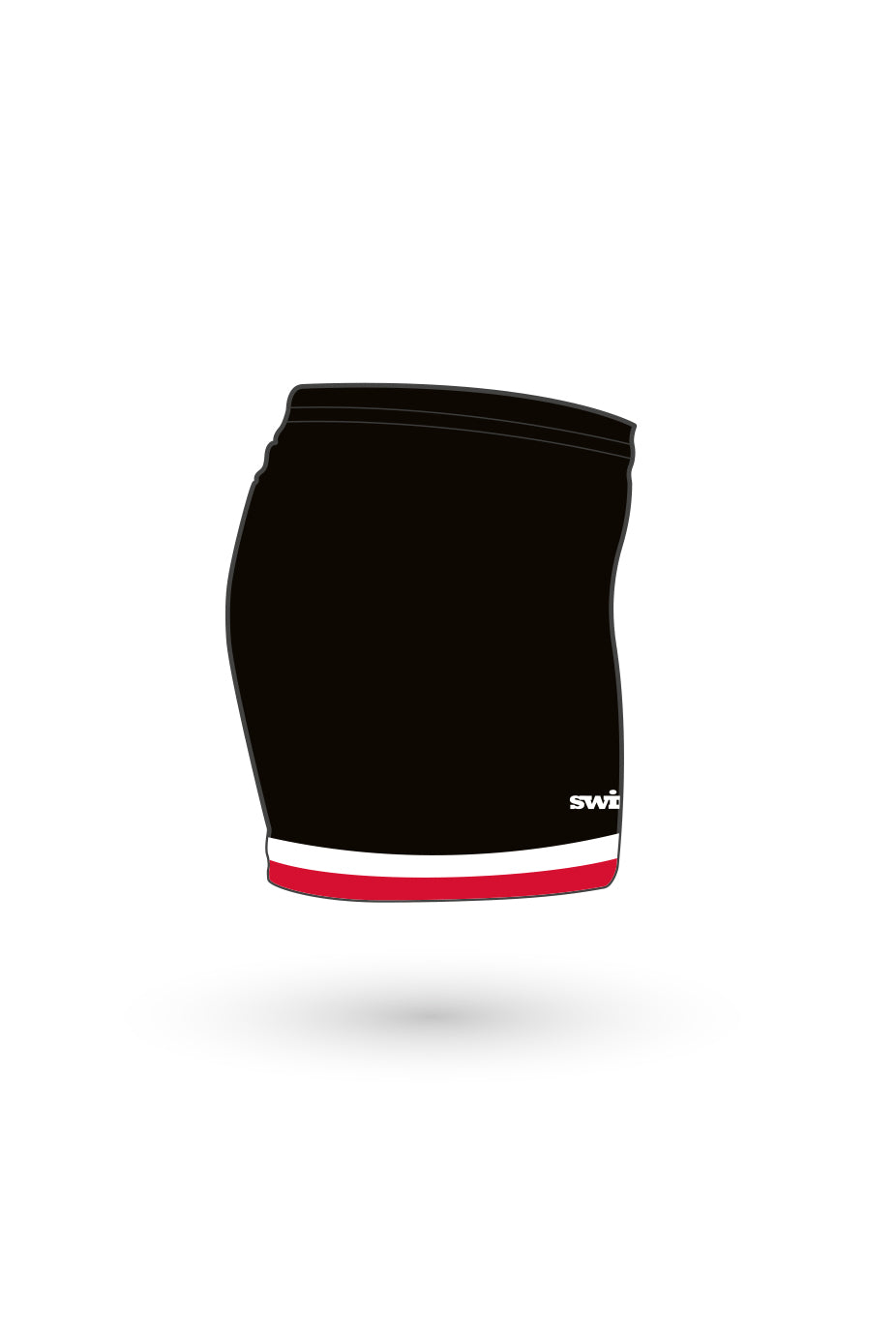 Redhill & Reigate SC Adult Female Polyester Hotpants image 1